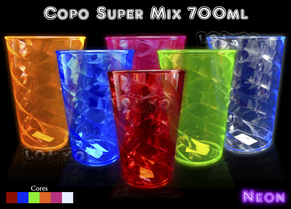Copo festa Super mix 700ml